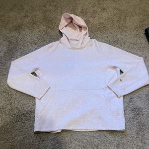 Pink lululemon at ease hoodie